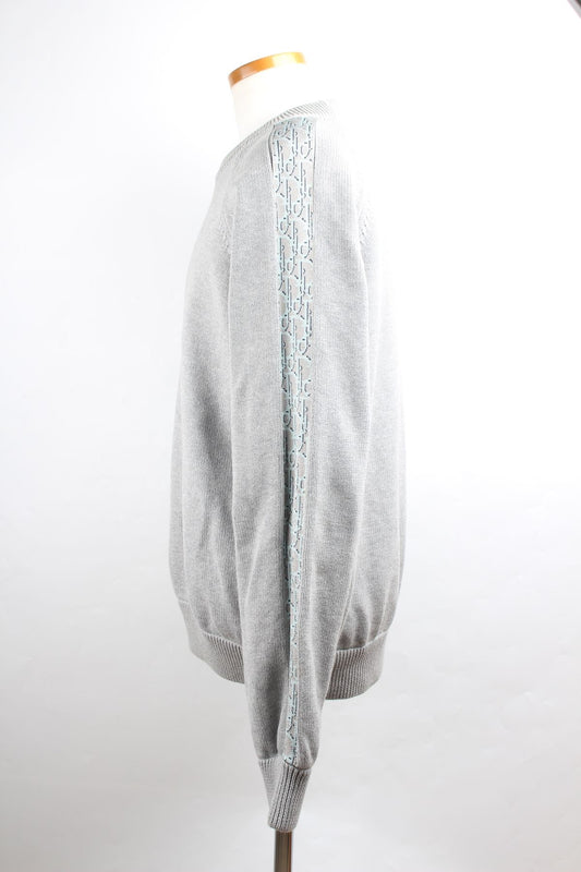 Dior Oblique Insert Knit Gray M 73894427