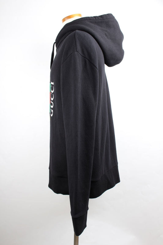 Gucci Vintage Square Logo Hoodie T-Shirt S 12345 74271009