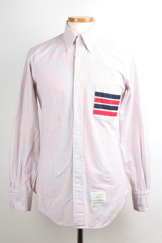 Thom Browne Diagonal Pocket Shirt 0 74832024