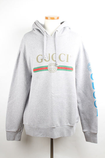 Gucci Dragon Embroidered Hoodie M 12345 74992925
