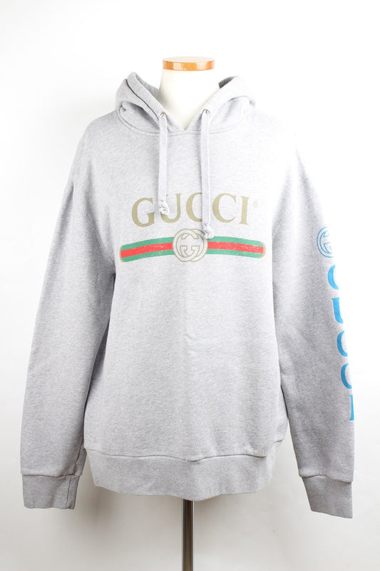 Gucci Dragon Embroidered Hoodie L 12345 74992907