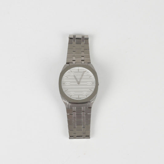 Gucci YA163407 GG Interlocking 25H Quartz Watch 75448149