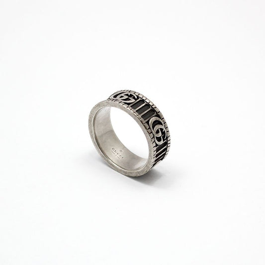 Gucci Double G Marmont Silver Ring 19 76462859
