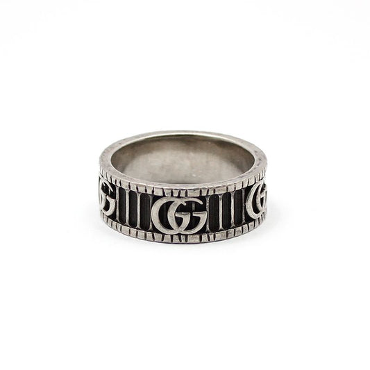 Gucci Double G Marmont Silver Ring 19 76462859