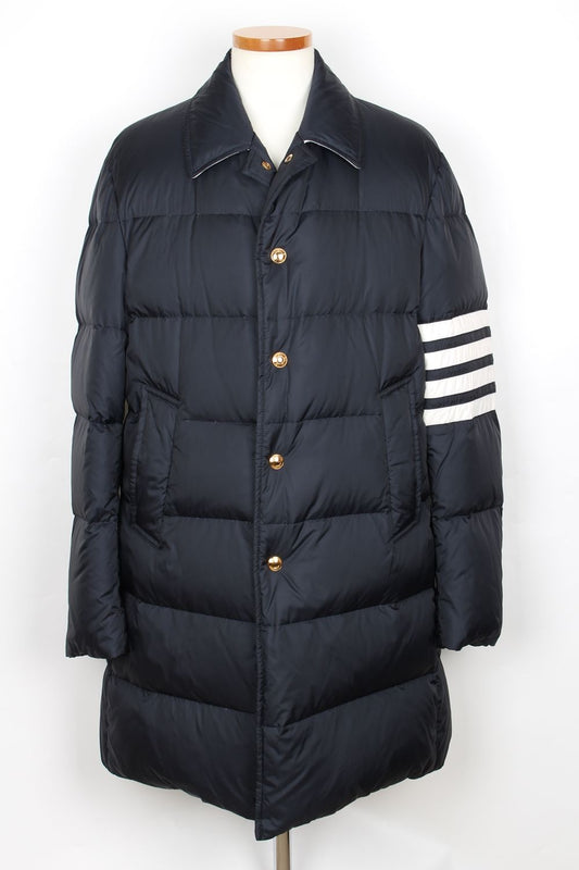 Thom Browne Diagonal Armband Padded Coat Navy 2 76748606