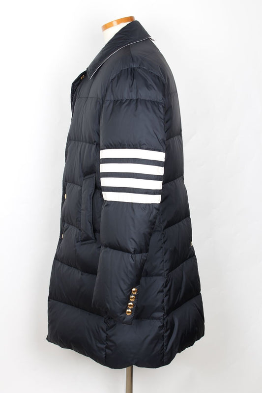 Thom Browne Diagonal Armband Padded Coat Navy 2 76748606