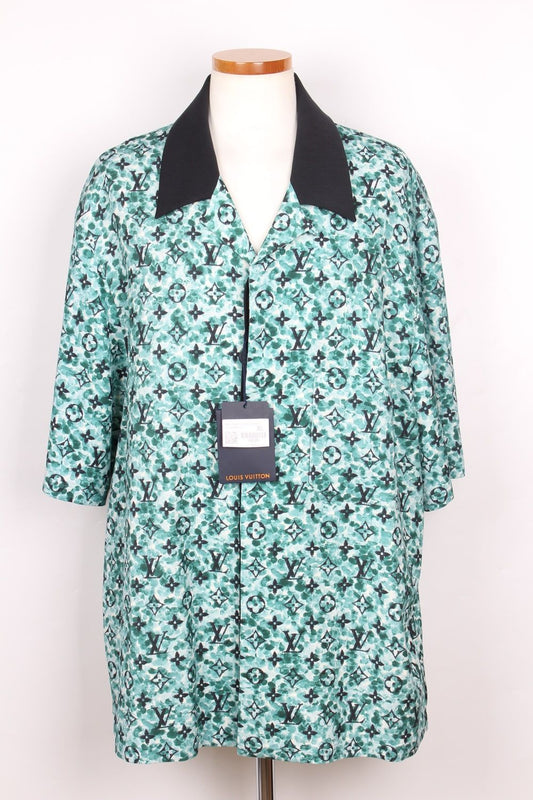 Louis Vuitton Crape Short Sleeve Shirt XL 77527240