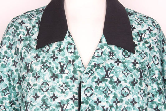 Louis Vuitton Crape Short Sleeve Shirt XL 77527240