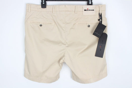 กางเกงขาสั้น Kiton Beige Cotton Ela 35 SKU