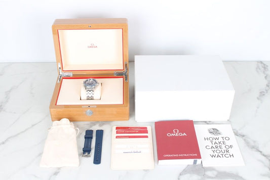 Omega Seamaster 300 Blue Dial New Model 210.30.42.20.01.001 77795843