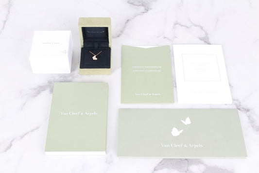 Van Cleef & Arpels Sweet Butterfly Alhambra Pendant Necklace 78179954