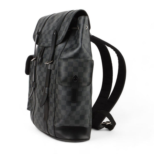 กระเป๋าเป้สะพายหลัง Louis Vuitton Damier Graphite Christopher พร้อมใบเสร็จ/32524