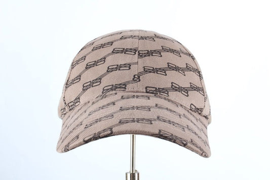 Balenciaga Logo Baseball Cap Brown L 79518485