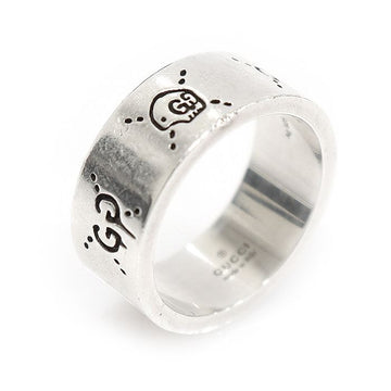 Gucci 925 Sterling Silver 9MM Ghost Ring 22 79612950