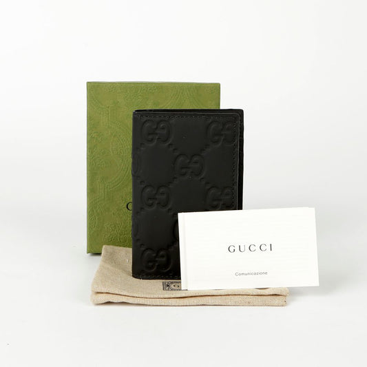 Gucci 771317 GG Rubber Effect Long Card Case 79547296