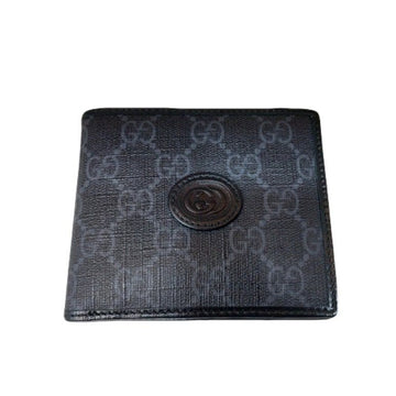 Gucci Men's Interlocking Wallet 671652 92TCN 1000 สีดำ