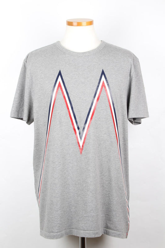 Moncler Big Logo Patch Short Sleeve T-Shirt XL 12345 79697070