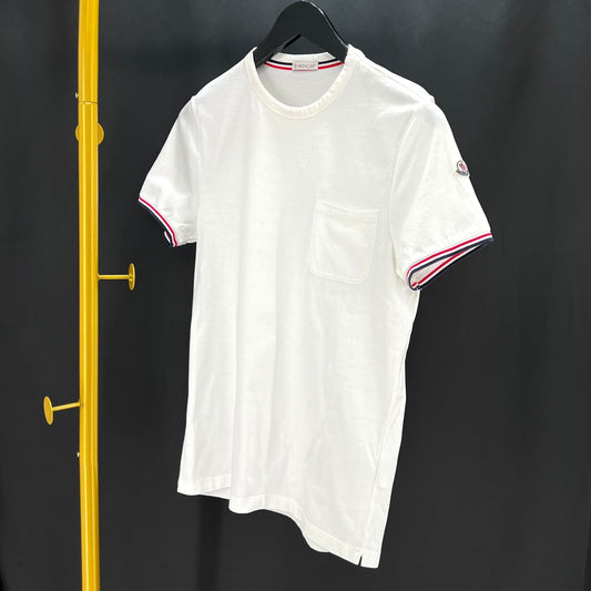 Moncler Short Sleeve T-Shirt White 12345 80994713