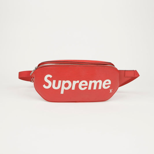 กระเป๋าหลุยส์วิตตอง Supreme Shoulder Bag - สีแดง M53418