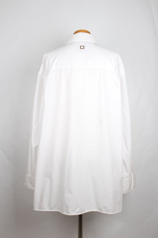 Wooyoungmi Back Logo Oversized Shirt White XL 12345 86691941