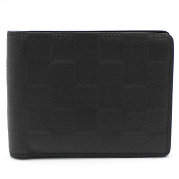 Louis Vuitton Damier Infini Multiple Wallet Black N63124 86706533