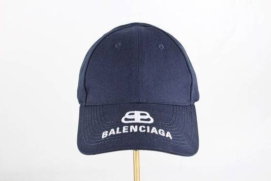 Balenciaga BB Logo Cap Navy L 87237691