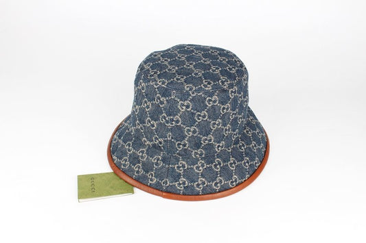 Gucci GG Denim Bucket Hat L 87975502