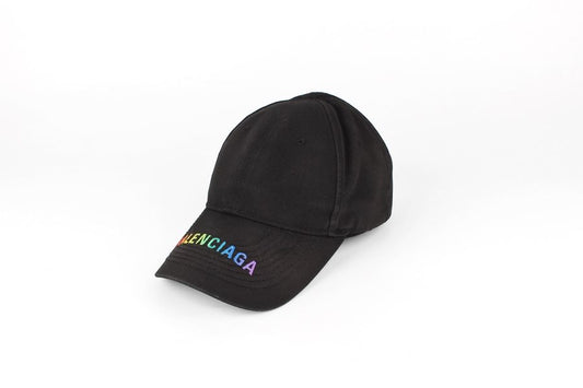 Balenciaga Rainbow Logo Baseball Cap L 58 91475509