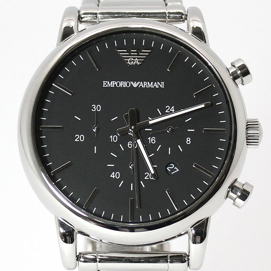 Armani AR1894 46MM Chronograph Quartz Steel Watch 91652928