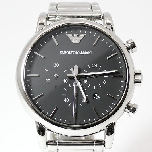 Armani AR1894 46MM Chronograph Quartz Steel Watch 91652928