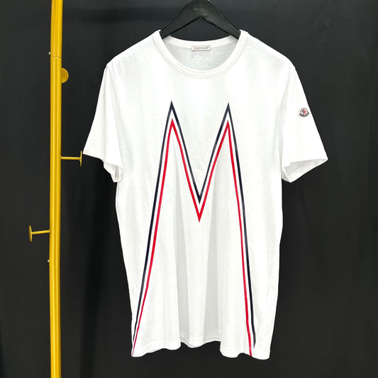 Moncler Logo Short Sleeve T-Shirt White 12345 92395879