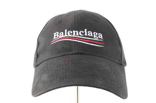 Balenciaga Wave Logo Baseball Cap Black L(59) 92712159