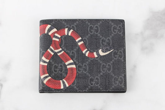 Gucci Snake Wallet Black 12345 92737338