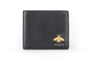 Gucci Animalier Bee Wallet Black A01234 92738933
