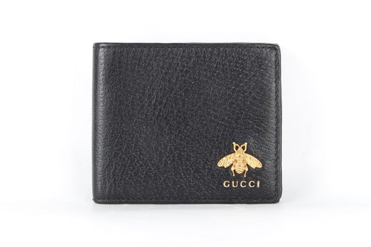 Gucci Animalier Bee Wallet Black A01234 92738933