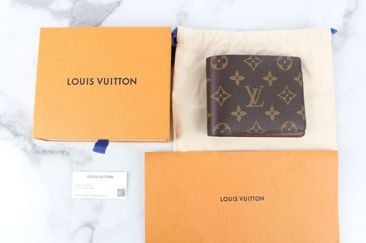 Louis Vuitton Multiple Monogram Wallet Brown 12345 92742129