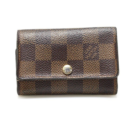 Louis Vuitton Damier Ebene Canvas 6 Key Holder Case 42551LV 95979540