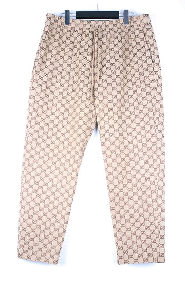 Gucci Canvas Jacquard Track Pants ไซส์ 50(32-34) GG