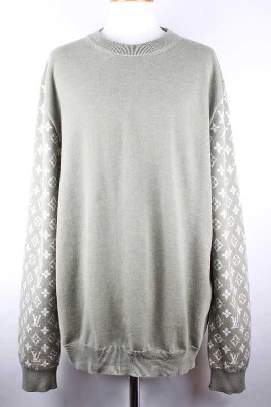 Louis Vuitton Cashmere Knit Green XXL 110 96100204