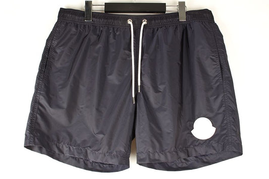 Moncler Big Wappen White Swim Shorts Navy XL(34) 96160847