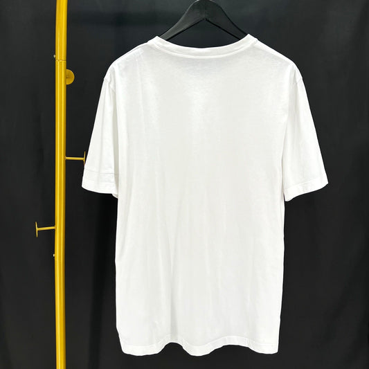 Moncler Logo Short Sleeve T-Shirt White 12345 100123522