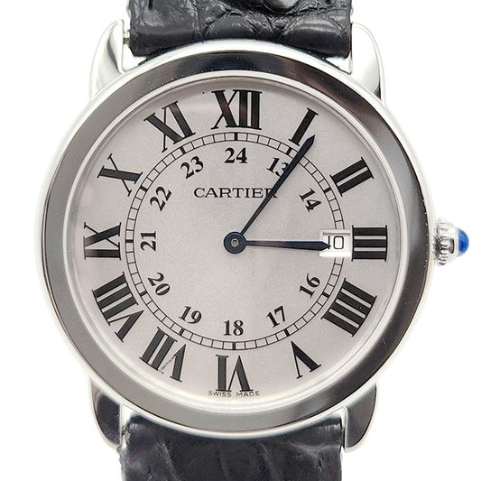 Cartier Longue Solo Steel Watch (Large) 818921 100532788
