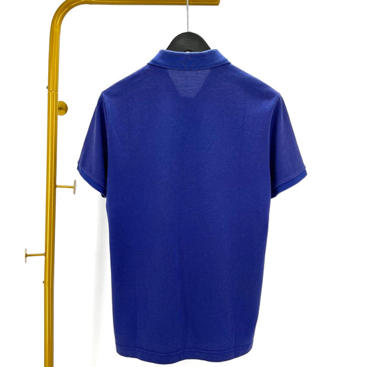 Moncler Short Sleeve Polo T-Shirt Blue 100917438