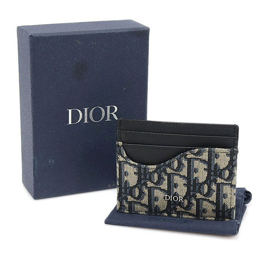 Dior Oblique Jacquard Saddle Card Holder 2ADCH164YKS_H05E 103020689