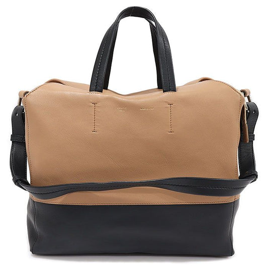 Celine Camel Black Two-Tone Lambskin Strap Cabas 2WAY 165913FLM.04FG 105372051