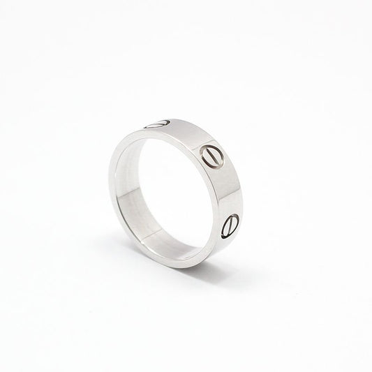 Cartier 18K White Gold Love Ring 57 105598247