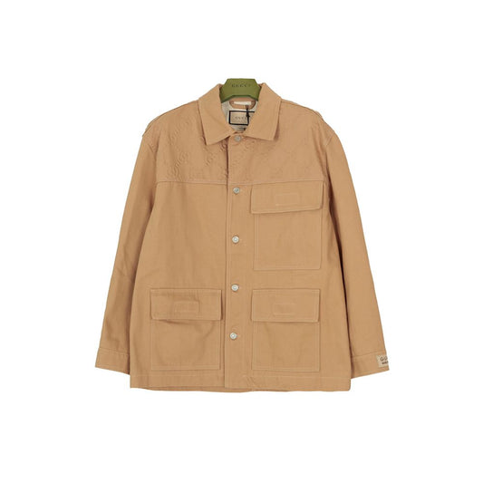 Gucci GG Detail Organic Denim Jacket 50 105371775