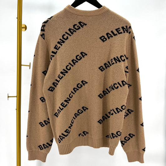 Balenciaga Multi-Logo Knit Sweater (547831) 105622516