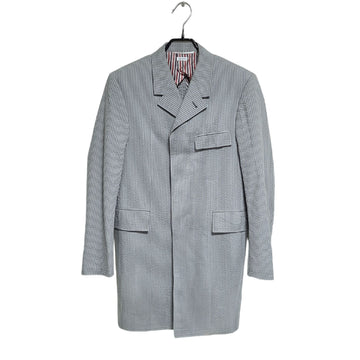 Thom Browne Seersucker Stripe Coat 925 110759285