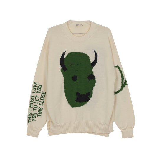 Dior Cactus Jack Ecru Wool Knit L 106998629